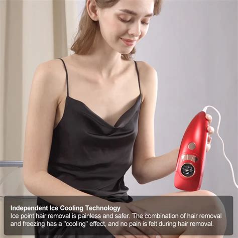 Women Body Face Leg Bikini Lip Depilator Portable Ipl Hair Removal Machine Painless Ice Cooling