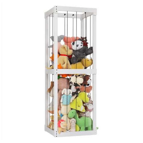 Stuffed Animal Zoo Storage Wood Stuffed Animal Storage For Kids Large