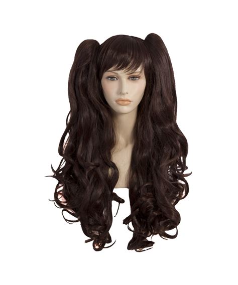 Adult Dark Brown Cosplay Wig Halloween Wigs