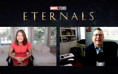 Richard Interviews Lia Mcghugh Who Plays Sprite In Eternals