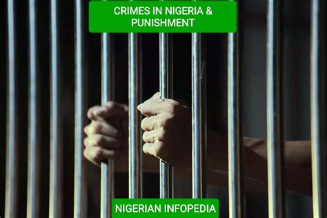 Full List Of Punishable Crimes And Offences In Nigeria Nigerian Queries