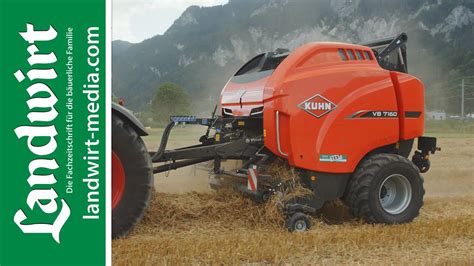 Kuhn Vb Im Test Landwirt Media Youtube