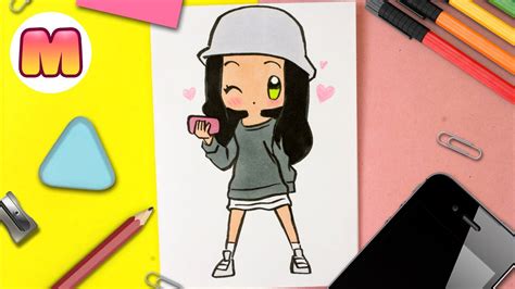 Dibujos Kawaii De Chicas Faciles Reina De Belleza O M G Lol Para Pintar