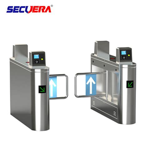 Flap Security Turnstile Gate Face Recognition Flap Barrier Years Warranty