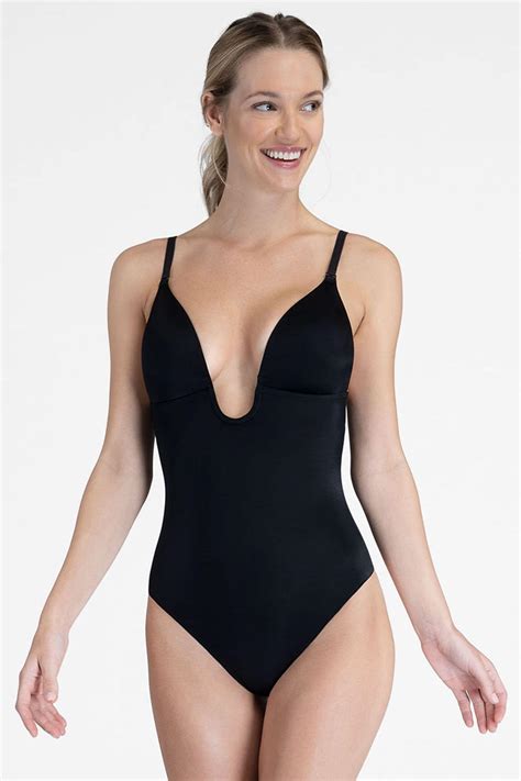 Buy Spanx® Medium Control Suit Your Fancy Low Back Plunge Thong