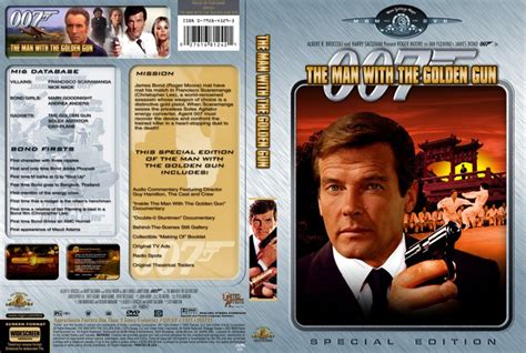 The Man With The Golden Gun Movie Dvd Custom Covers The