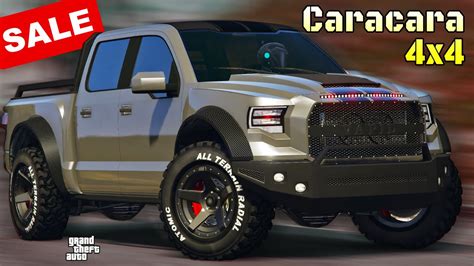 Caracara 4x4 Best Customization Review SALE NOW GTA Online YouTube