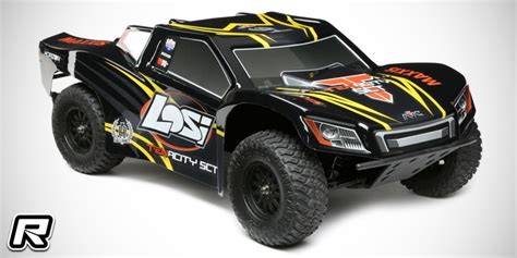 Red Rc Losi Tenacity Sct Rtr 110th 4wd Short Course Truck