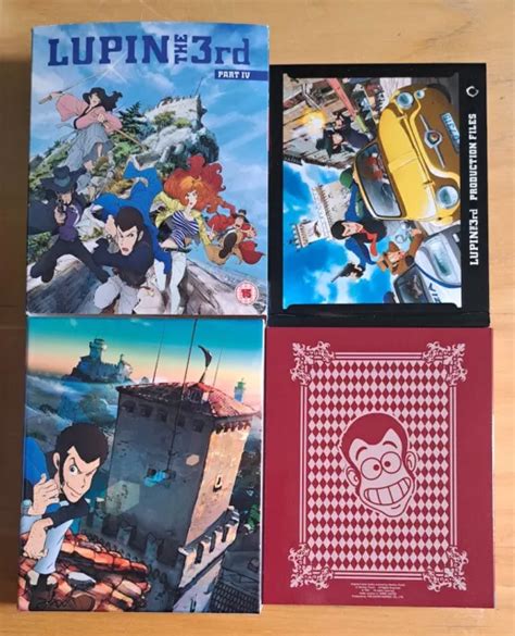 LUPIN THE 3RD Part Iv Collector S Edition Blu Ray With Art Book 40 00