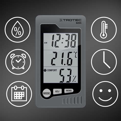 BZ05 Thermohygromètre de table TROTEC