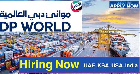 Dp World Careers Dubai Dp World Jobs Uae Usa India