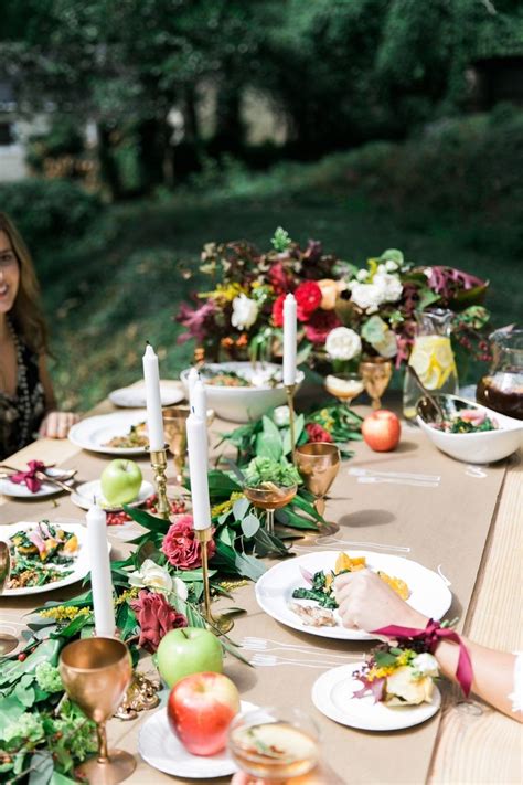 Autumn Al Fresco Bridal Shower Fall Bridal Shower Outdoor Bridal