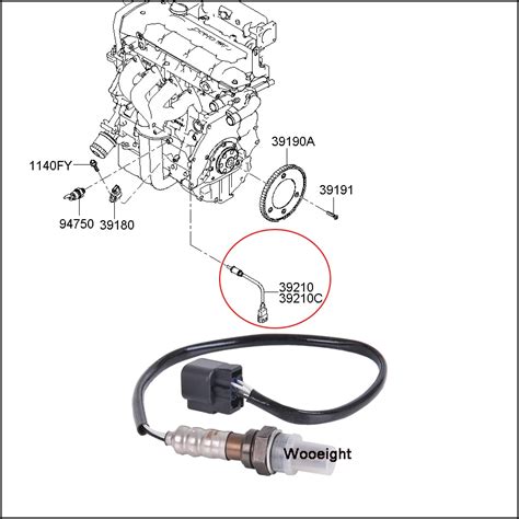 Quality Products New O2 Oxygen Sensor Downstream For 2005 2009 Kia