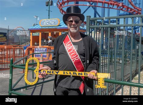 Posed Portrait Of Dick Zigun The Longtime Unofficial Mayor Of Coney