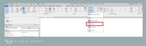 Methods For Creating Sheets In Revit Drafting Blog