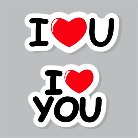 I Love You Vector Art, Icons, and Graphics for Free Download