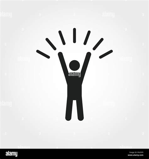 Self Confidence Icon Monochrome Element Illustration Self Confidence