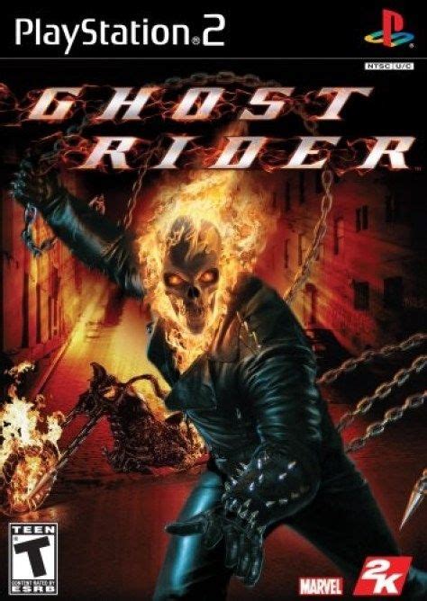 GHOST RIDER PLAYSTATION 2 Capa Motoqueiro Fantasma Motoqueiro