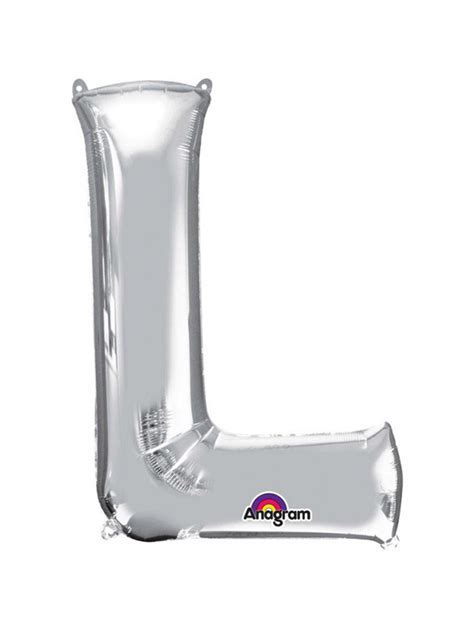 Grote Zilverkleurige Aluminium Letter Ballon Feestdecoratievoorwerp Bol