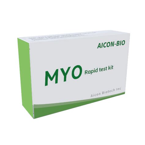 Myoglobin Test Device Test Cassette Myo P02d Aicon Bio