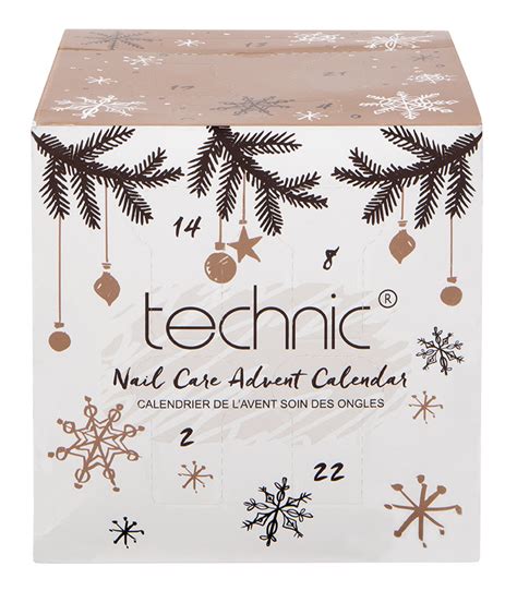 Technic Nail Care Advent Calendar Kalendarz Adwentowy Lakiery Do