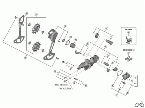 Shimano Rd Rear Derailleur Schaltwerk Rd M Sgs Deore Xt Rear