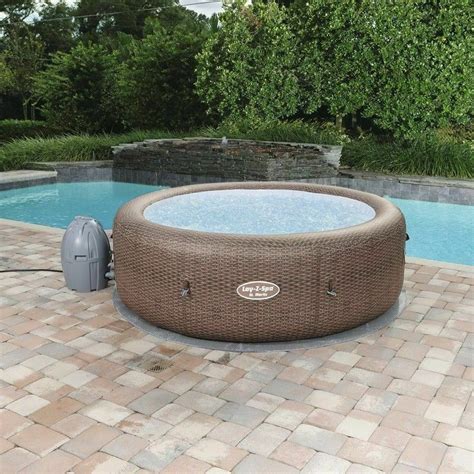 Bestway Lay Z Spa St Moritz Hot Tub Airjet Inflatable Spa 5 7 Person 2019 For Sale From United