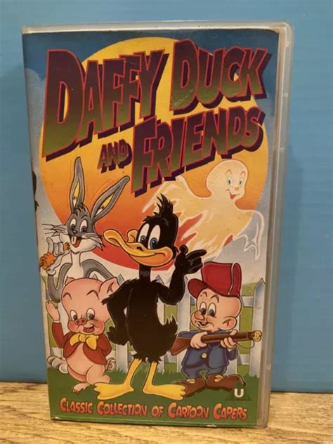 Rare Daffy Duck And Friends Vhs Cartoons Includes Bugs Bunny And