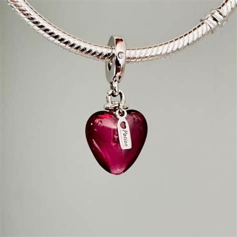 Pandora Jewelry Pandora Love Potion Murano Glass Heart Dangle Charm