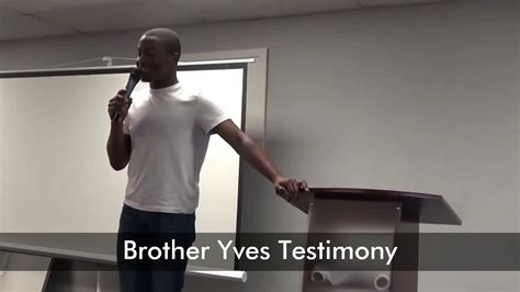 Shout Of Joy Brother Yves Testimony YouTube