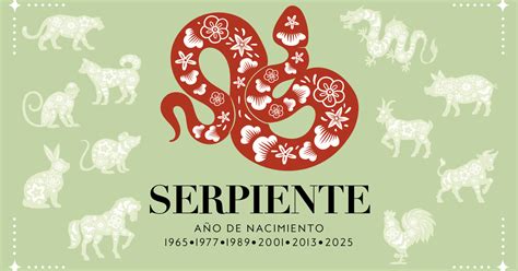 El Hor Scopo Chino Para La Serpiente C Mo Es Este Signo Y C Mo Le Ir