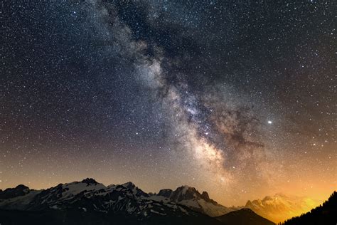 Milchstraße über Dem Höchsten Foto And Bild Landschaft Astrofotografie