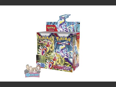 Scarlet and Violet Booster Box | 4D Card Shop
