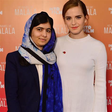 Emma Watson Interviews Malala Yousafzai Popsugar Celebrity