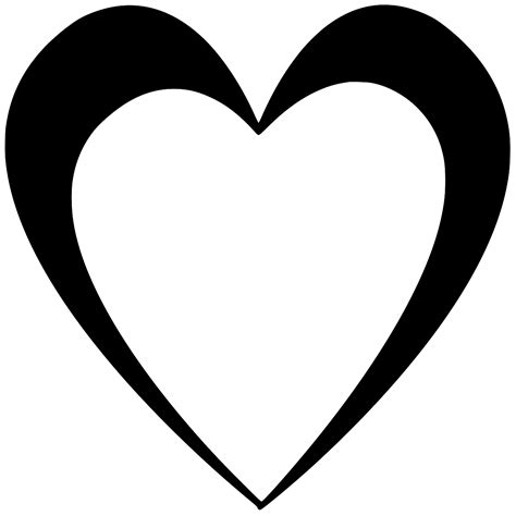 SVG > outline heart - Free SVG Image & Icon. | SVG Silh