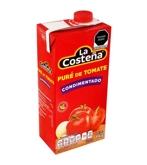 7501017003716 Pure de Tomate Condimentado La Costeña 1Kg