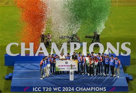 Inside Pics From The T World Cup Victory Parade With Team India In