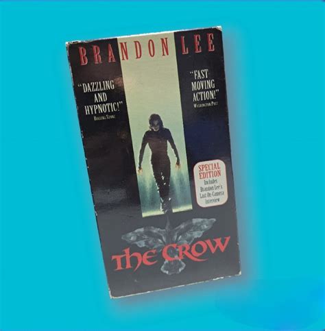 The Crow Special Edition Vhs Etsy