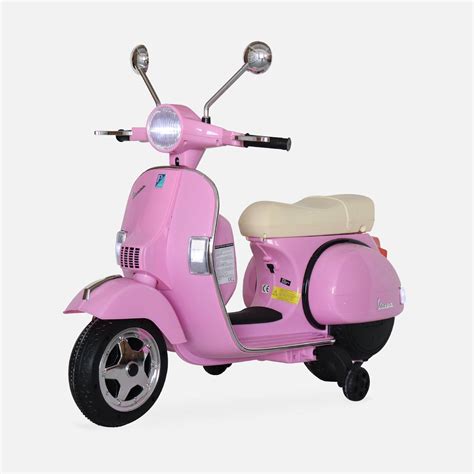 Vespa Rosa Px Monopattino Elettrico Per Bambini V Ah Posto