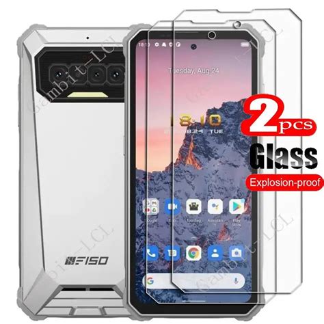 Pcs For Iiif R Hd Tempered Glass Protective Oukitel F