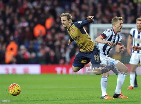 Arsenal S Nacho Monreal Celebrates At The Final Whistle After The