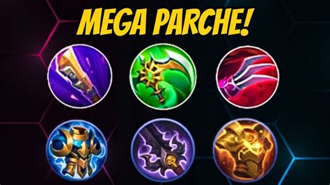 NUEVO PARCHE NERF ITEMS VELOCIDAD DE ATAQUE REVAMP ARMADURA DE