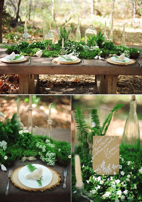 Elegantweddinginvites Blog Forest Wedding Reception Enchanted