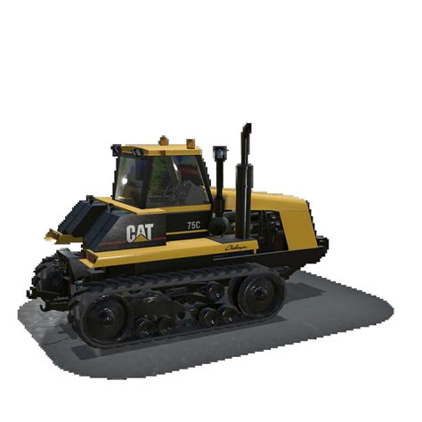 Fs22 Cat 75c 3d Tracks V1 0 0 0 Farming Simulator 22 Mod Fs19 Mody