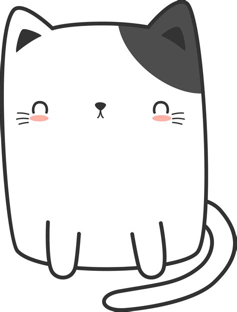 Cute Happy Cat Element 9411893 Png