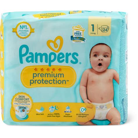 Pampers Premium Protection · Diapers · Size 1 2 5kg • Migros