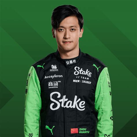 zhou guanyu  driver  stake  team kick sauber