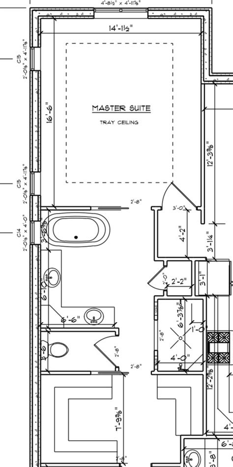 22 Excellent Master Bathroom Floor Plans - Home, Family, Style and Art ...