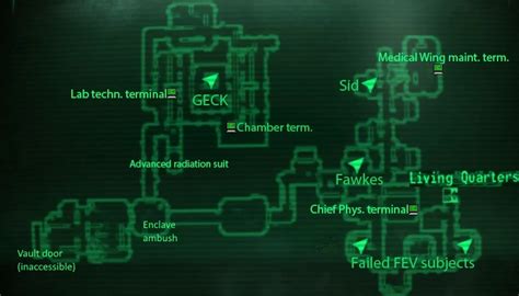 Image - Vault 87 test labs map.png | Fallout Wiki | FANDOM powered by Wikia