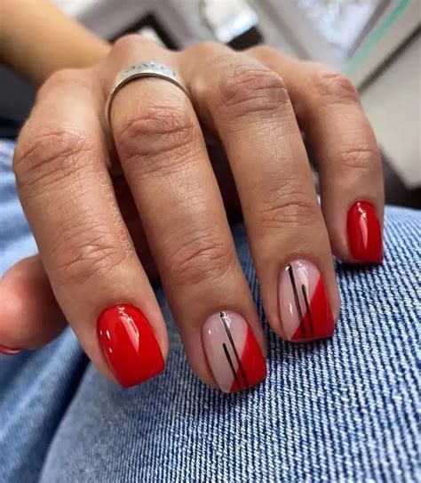 Glamorous Red Nails For Sophisticated Fingertips Pretty Nails Red